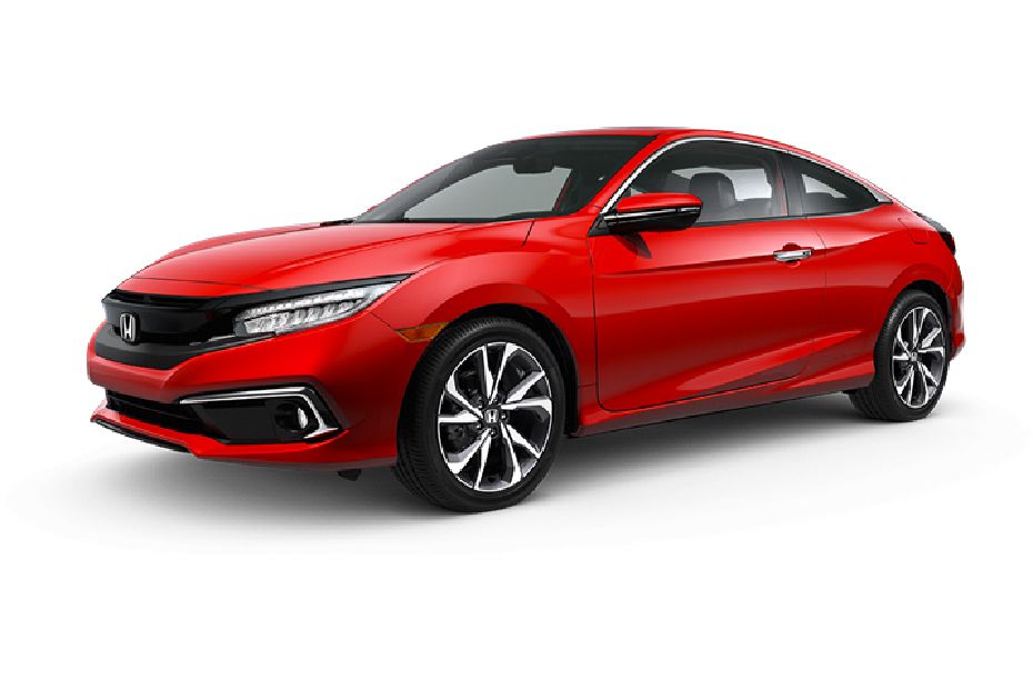 honda civic coupe 2022 red