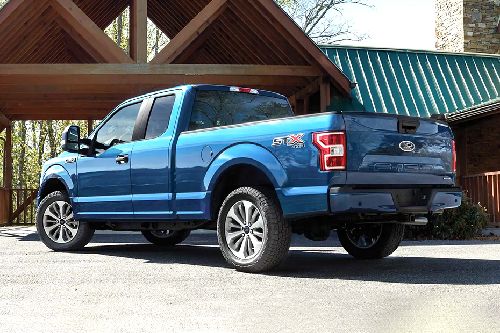 Rear Cross Side View of Ford F-150 Rear Cross Side View of Ford F-150