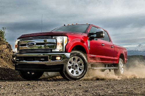 Super Duty Front deep low Angle View Super Duty Front deep low Angle View