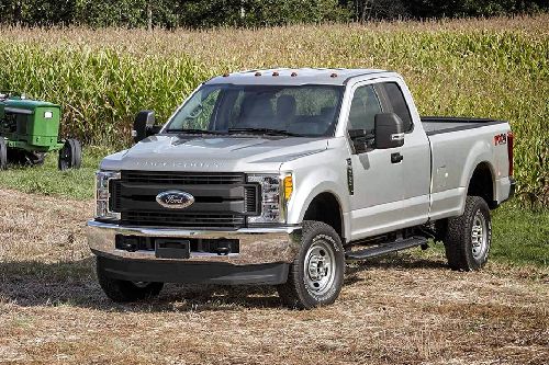 Ford Super Duty Front Side View Ford Super Duty Front Side View
