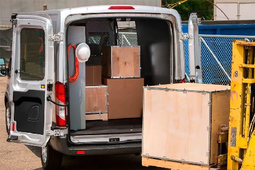 Storage Closer View of Ford Transit Storage Closer View of Ford Transit