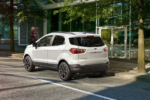 Rear Medium View of Ford Ecosport Rear Medium View of Ford Ecosport