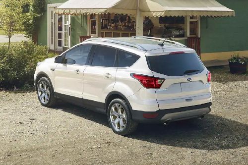 Rear Cross Side View of Ford Escape