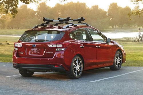 Impreza Rear angle view Impreza Rear angle view