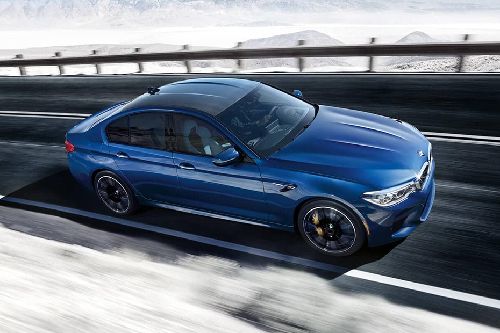 BMW M5 Front Cross Side View