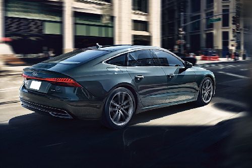 A7 Sedan Rear angle view A7 Sedan Rear angle view