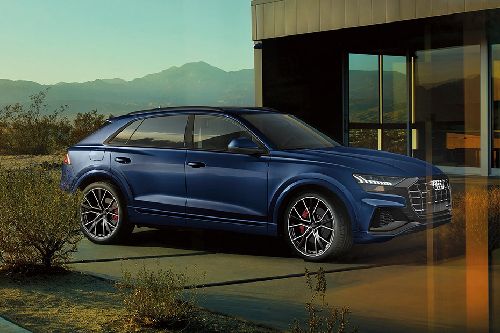 Audi Q8 Front Medium View Audi Q8 Front Medium View