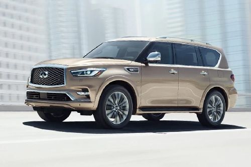 QX80 Front deep low Angle View QX80 Front deep low Angle View