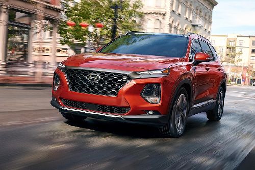 Hyundai Santa Fe Front Side View Hyundai Santa Fe Front Side View