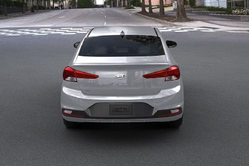 Full Rear View of Hyundai Elantra