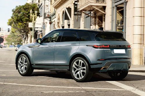 Rear Cross Side View of Land Rover Range Rover Evoque Rear Cross Side View of Land Rover Range Rover Evoque