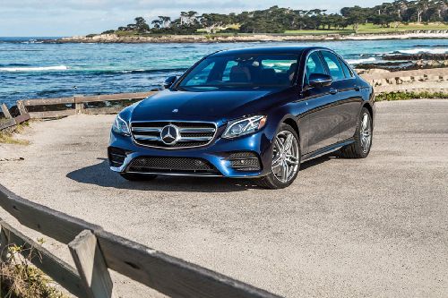 Mercedes Benz E-Class Sedan Front Side View Mercedes Benz E-Class Sedan Front Side View