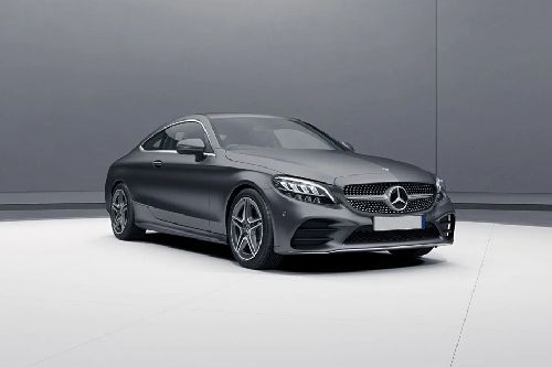 Mercedes Benz C-Class Coupe Front Medium View Mercedes Benz C-Class Coupe Front Medium View
