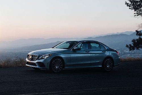 Mercedes Benz C-Class Sedan Front Side View
