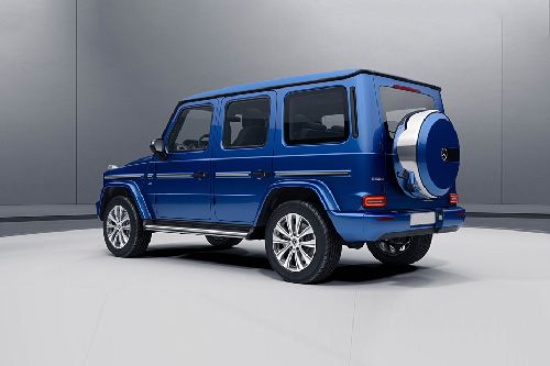 Rear Cross Side View of Mercedes Benz G-Class Rear Cross Side View of Mercedes Benz G-Class