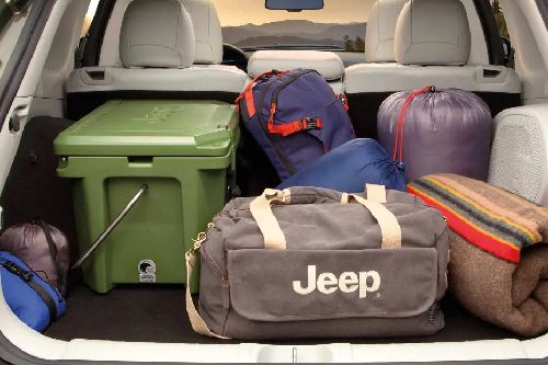 Storage Closer View of Jeep Cherokee