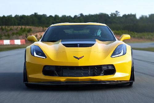 Full Front View of Corvette Z06