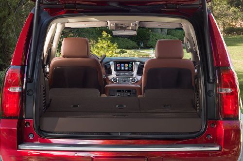 Trunk Open Closer View of Tahoe