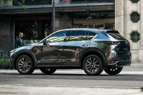 Rear Cross View of Mazda CX-5 Rear Cross View of Mazda CX-5