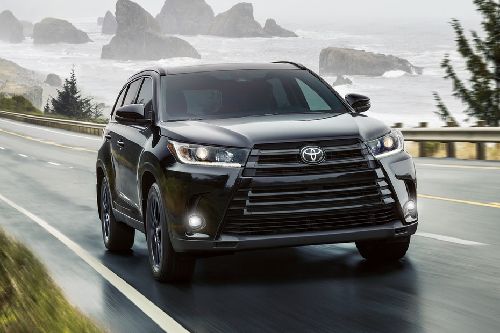 Toyota Highlander Front Medium View Toyota Highlander Front Medium View