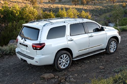 Sequoia Rear angle view Sequoia Rear angle view