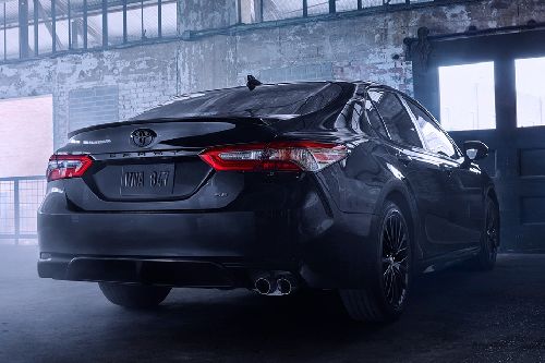 Camry Rear angle view Camry Rear angle view