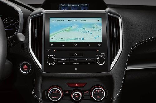 Front AC Controls of Subaru Impreza Front AC Controls of Subaru Impreza