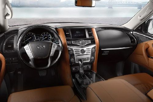 Dashboard View of QX80 Dashboard View of QX80