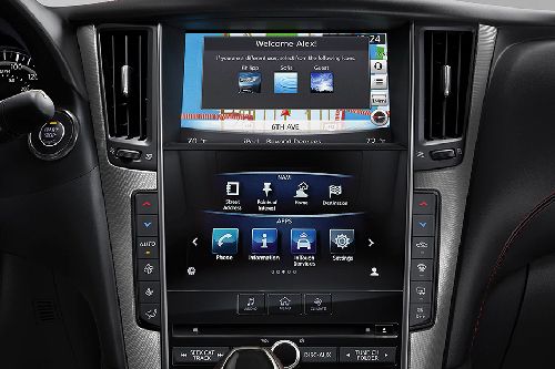 Front AC Controls of Infiniti Q50 Front AC Controls of Infiniti Q50