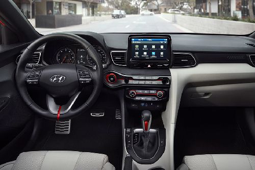 Dashboard View of Veloster Dashboard View of Veloster