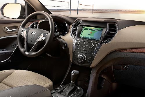 Dashboard View of Santa Fe XL Dashboard View of Santa Fe XL