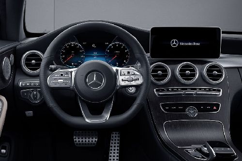 Dashboard View of C-Class Coupe Dashboard View of C-Class Coupe