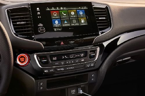 Side AC Controls of Honda Passport Side AC Controls of Honda Passport