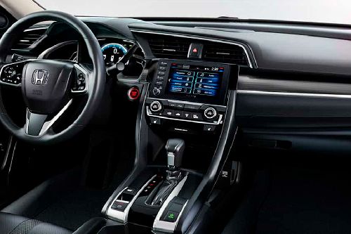 Dashboard View of Civic Sedan