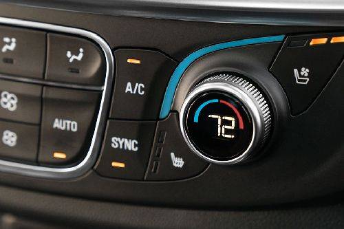 Front AC Controls of Chevrolet Traverse