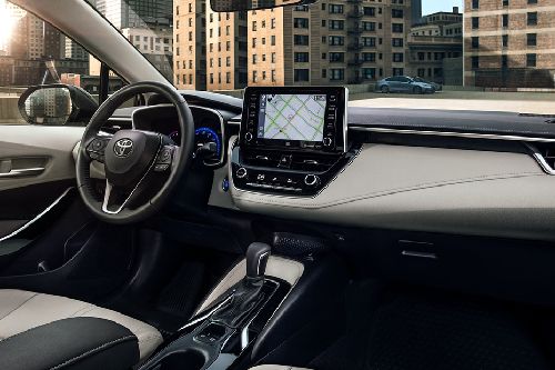 Dashboard View of Corolla