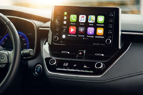 Corolla Hybrid touch screen