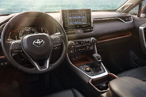 Dashboard View of Rav4 Dashboard View of Rav4